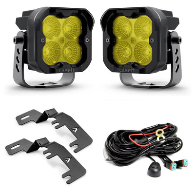 3" LED Pod Ditch Light Kit for 2015-2023 Chevy Colorado/GMC Canyon | LASFIT