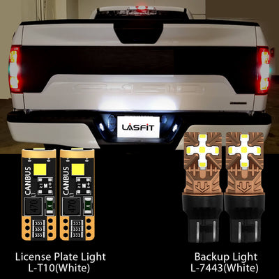 2018 2019 2020 Ford F-150 LED Bulbs H11 9005 Exterior Interior Lights Plug and Play