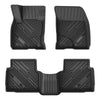 Ford Escape 2020-2024 Custom Floor Mats TPE Material 1st & 2nd Row Seat, Don't Fit Hybrid