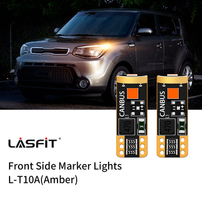 2014-2019 Kia Soul with Reflector Bulbs Replacement H13 LED Exterior & Interior Lights