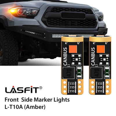 2016-2019 Toyota Tacoma LED Side Marker Light Upgrade Amber LASFIT
