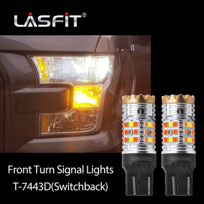 2015 2016 2017 Ford F-150 Custom Fit LED Bulbs Conversion Kits H11 9005 w/Dust Cover