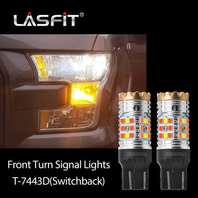 led front turn signal light blinker bulbs for 2017 2015 2016 ford f-150 lasfit