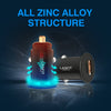Car Charger All Metal Double Ports 2 Types Standard or Fast USB Charger QC3.0/2.0/1.0 PD3.0/2.0/1.0