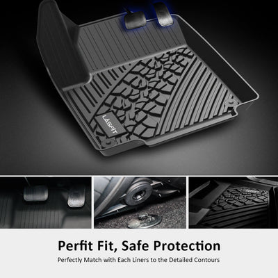 Jeep Renegade floor mats features