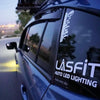 LASFIT Customized Waterproof Stickers-7.1in | White