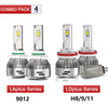 2016-2018 Toyota RAV4 LED Bulbs 9012 Exterior Interior Lights
