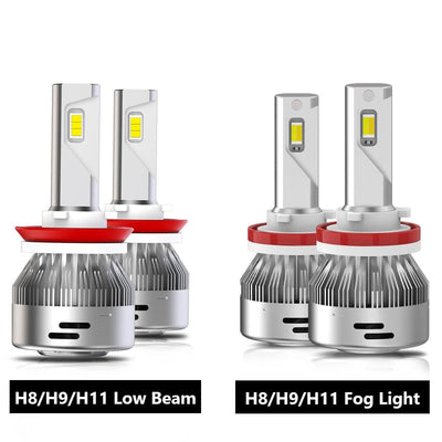 2010-2015 Chevrolet Equinox LED Bulbs H11 9005 Exterior Interior Lights