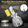 LC Plus H3 LED Fog Light Bulbs 50W 5000LM 6000K White | 2 Bulbs