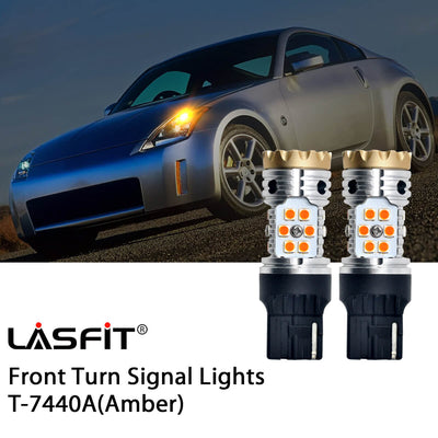 2003-2005 Nissan 350Z Coupe LED Bulbs D2S Exterior Interior Lights