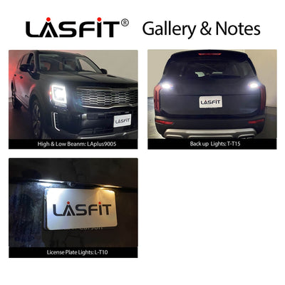 2020 2021 Kia Telluride LED Bulbs 9005 Exterior Lights Upgrade