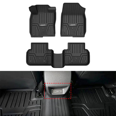Acura Integra 2023-2024 Custom Floor Mats TPE Material 1st & 2nd Row