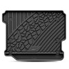 Jeep Wrangler Unlimited JL 2018-2024 Custom Floor Mats TPE Material 1st & 2nd Row & Rear Cargo (Four Doors Only, Don't Fit 4xe & With Subwoofer)