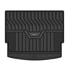 Nissan Rogue 2021-2023 Custom Floor Mats TPE Material 1st & 2nd & Cargo, Don't Fit Sport
