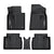 Toyota Camry 2018-2024 Custom Floor Mats TPE Material 1st & 2nd Row Seat, Don't Fit Hybrid & AWD