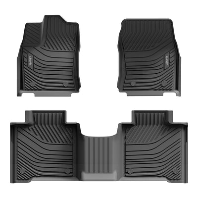 2022-2023 Toyota Tundra Custom Floor Mats TPE Material 1st & 2nd Row