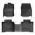 2022-2024 Toyota Tundra Custom Floor Mats TPE Material 1st & 2nd Row, Fit Crewmax Cab ONLY