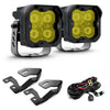 3" LED Pod Ditch Light Kit for 2021 Ford Bronco Sport | LASFIT