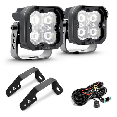 3" LED Pod Ditch Light Kit for 2018-2021 Subaru Crosstrek | LASFIT