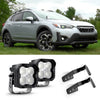 3" LED Pod Ditch Light Kit for 2018-2021 Subaru Crosstrek | LASFIT