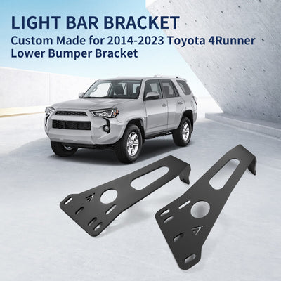 2014-2023 Toyota 4Runner 32" Light Bar Lower Bumper Brackets | LASFIT