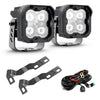 3" LED Pod Ditch Light Kit for 2016-2023 Toyota Tacoma | LASFIT