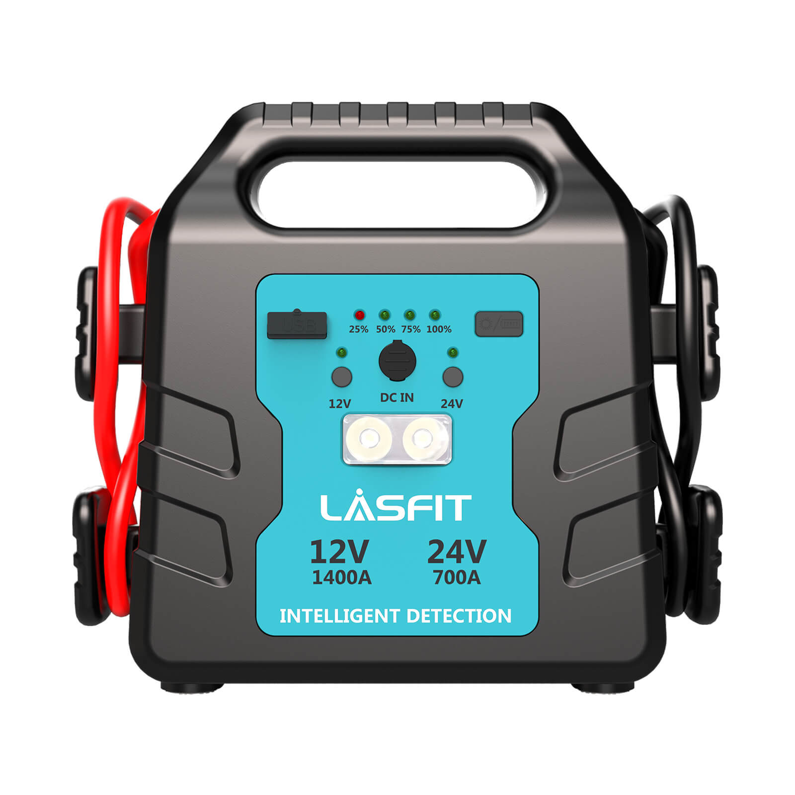 Heavy-Duty Commercial Jump Starter 12V/24V｜Lasfit