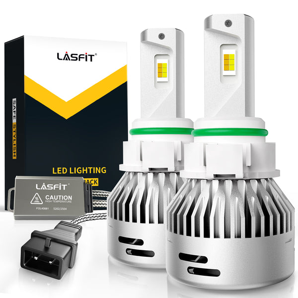 5202 2504 PSX24W LED Fog Light, Switchback White & Yellow｜LASFIT