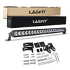 LASFIT Off-Road LED Light Bars 12 22 32 42 52 Inch Spot Flood Combo Single Row - White