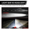 lasfit light bar vs headlight