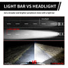 light bar vs headlight