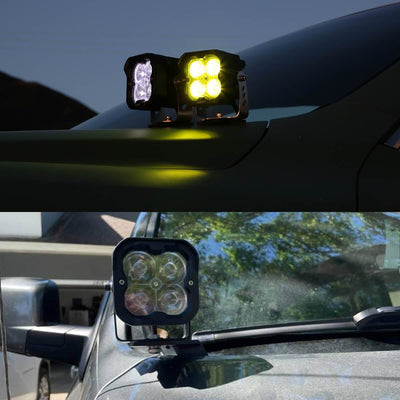 Toyota Tacoma Off Road Lights LED Light Bars 3" LED Pods Auxiliary Lights