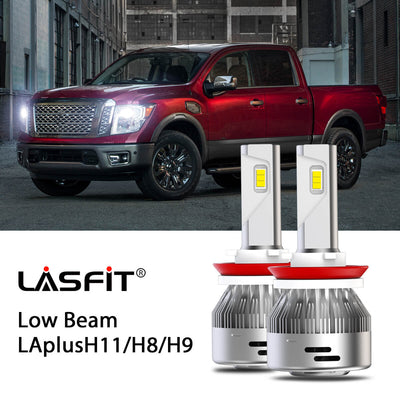 2016-2019 Nissan Titan LED Bulbs H11 9005 Exterior Bulbs Upgrade