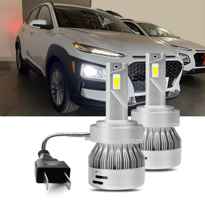 2018 2019 2020 Hyundai Kona H7 Custom LED Bulbs Exterior Interior Lights Plug and Play