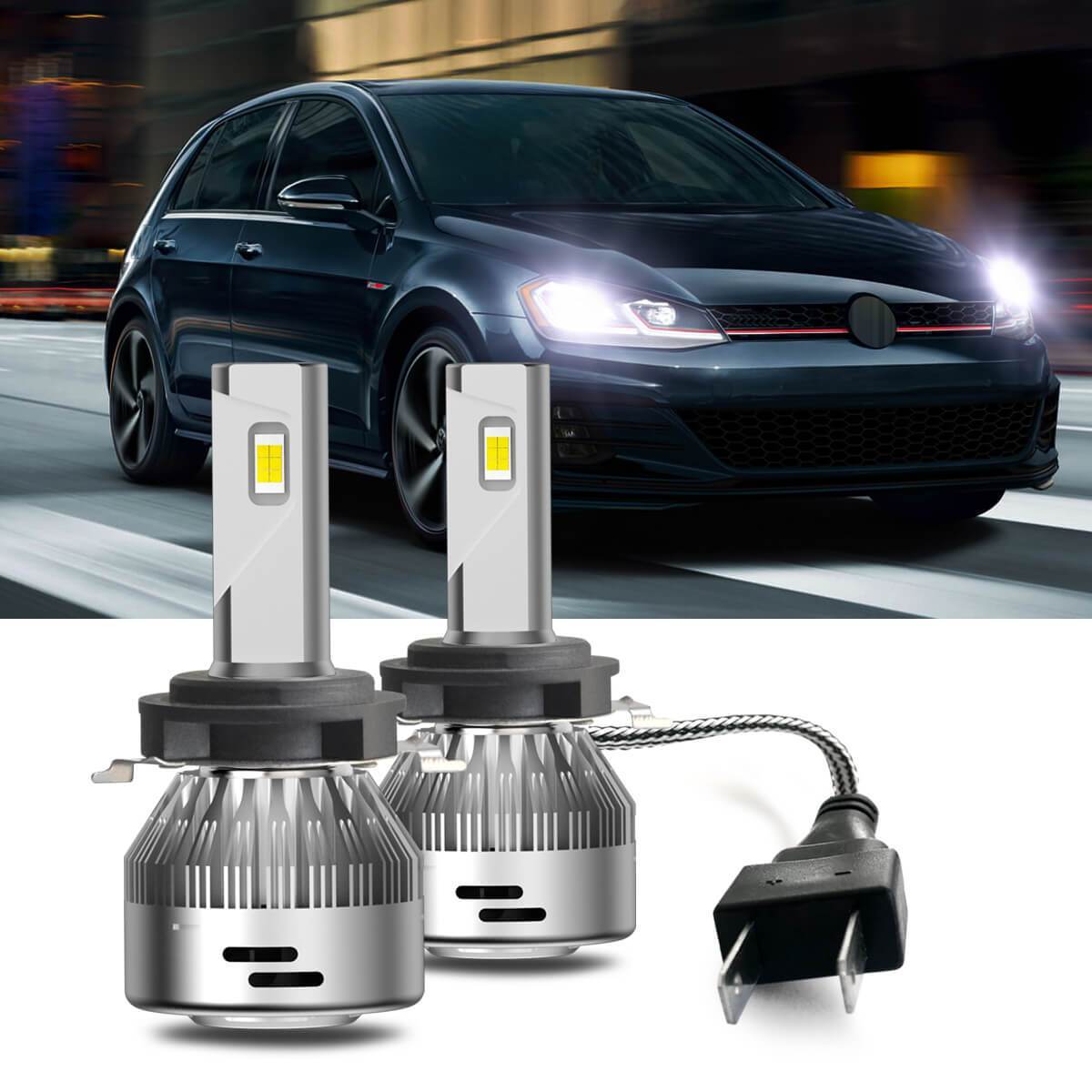 Pack Ampoules LED H7 Volkswagen T-Cross (2019 - 2023) - Kit LED – Donicars