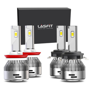 Fit for 2007-2011 Ford Fusion Custom H7 LED Bulbs Exterior Interior Light Plug and Play