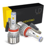 LASFIT LED Fog Light Bulbs 2 Color Modes | Package of 2 Bulbs | CY