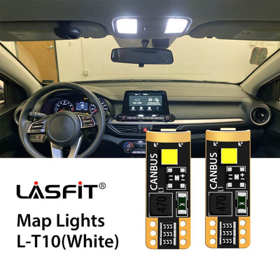 2019 2020 2021 Kia Forte 9005 Custom H7 LED Bulbs Exterior Interior Lights Plug and Play