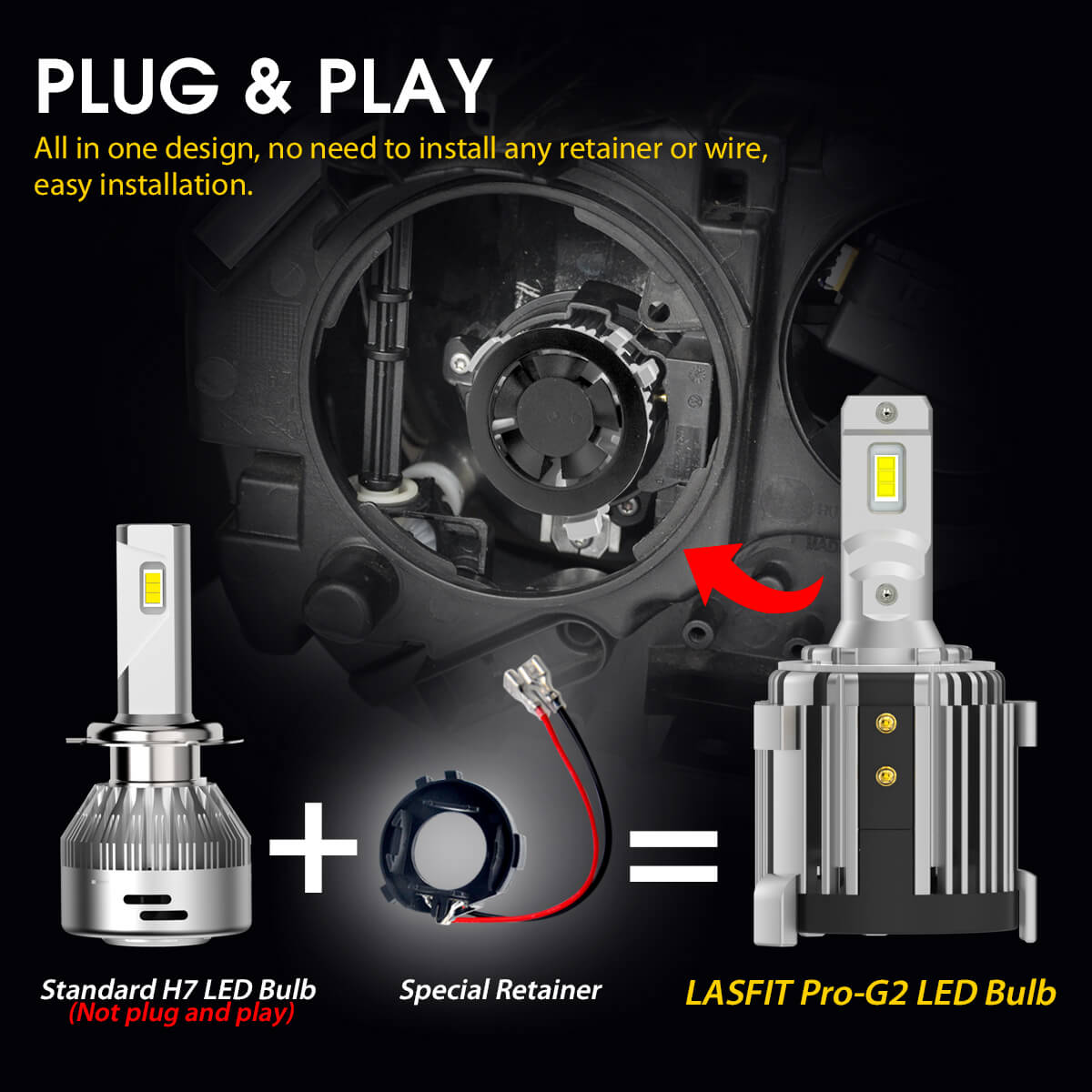 LED H7 Homologado VOLKSWAGEN Passat OSRAM NIGHT BREAKER