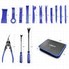Auto Trim Removal Tool Kit For Door Panels Audio Dashboard Fastener 19pcs tools