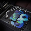Car Charger All Metal Double Ports 2 Types Standard or Fast USB Charger QC3.0/2.0/1.0 PD3.0/2.0/1.0
