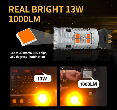 Real bright 13w led turn signal light