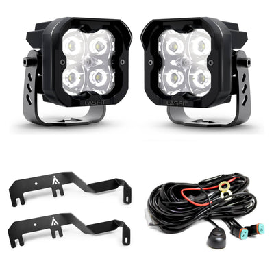 3" LED Pod Ditch Light Kit for 2017-2021 Ford F250 F350 | LASFIT