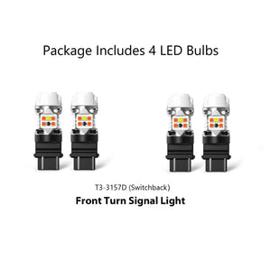 Error Free LED Turn Signal Light Fit Chevy Silverado 1500 2500 3500 LASFIT 