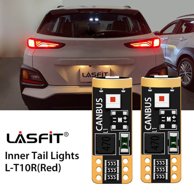 2018-2020 Hyundai Kona LED Inner Tail Light Upgrade Brilliant Red LASFIT