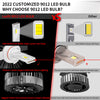 Pro Series 9012 LED Bulbs Custom Design 100W 10000LM 6000K | 2 Bulbs