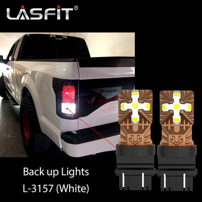 2015 2016 2017 Ford F150 LED Reverse Backup Light Upgrade LASFIT
