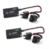 H4 9003 HB2 LED Bulb Load Resistor Harness Anti-Hyper Flash Error Free