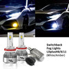 2016-2021 Honda Civic LED Bulbs H11 9005 Interior Light bulbs Fit Sedan Coupe Hatchback