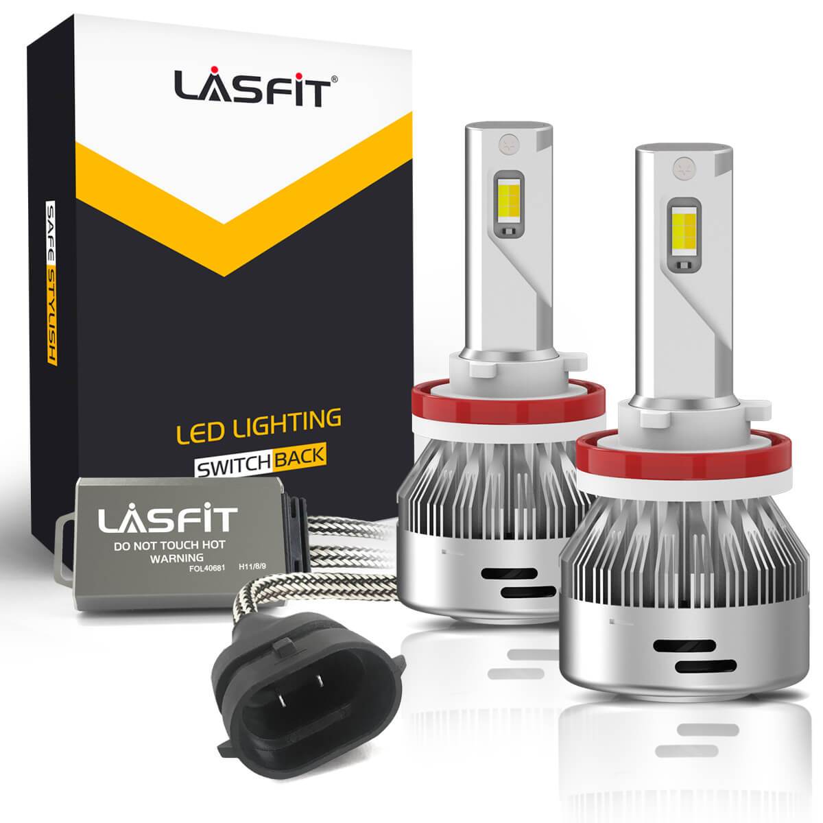 H11 H8 H9 LED Bulb Kits｜Switchback｜Lasfit Auto Lighting